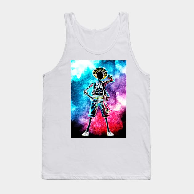 Soul of luffy D monkey Tank Top by Sandee15